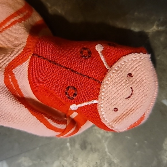 Carter's 2-Way Full Zippered Newborn Heart Pattern Footed Daywear Sleepw… - Picture 8 of 10